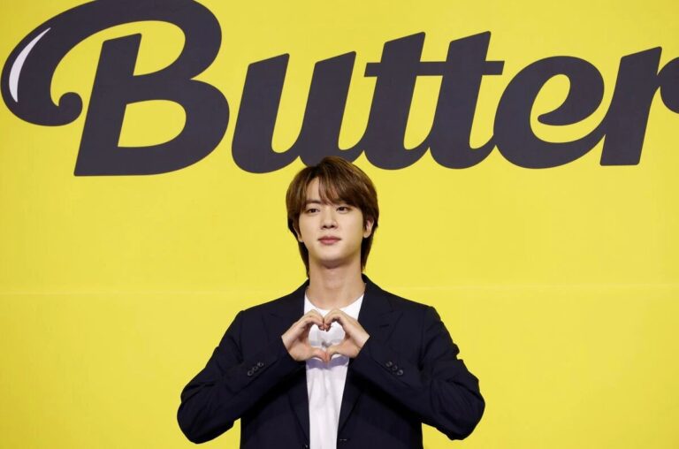 K-pop star Jin